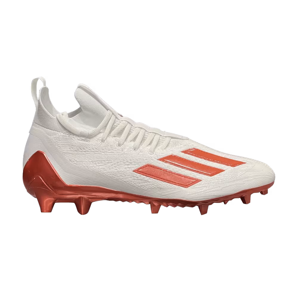 adidas Adizero Primeknit Cleats White Orange