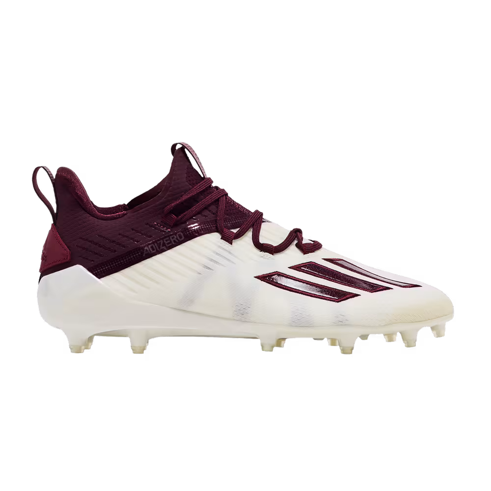 Adidas Adizero Cleat White Burgundy