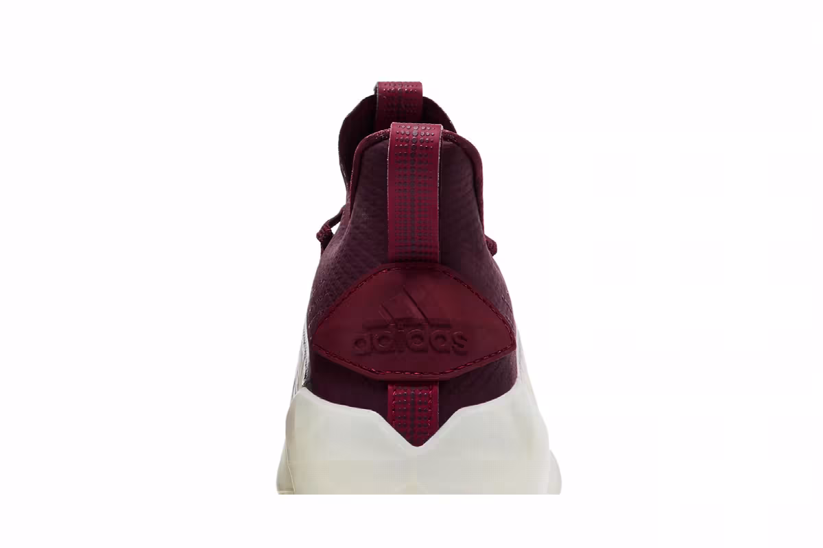 Adidas Adizero Cleat White Burgundy, view 8