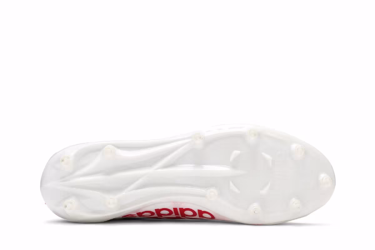 Adidas Adizero Cleat White Team Power Red, view 5