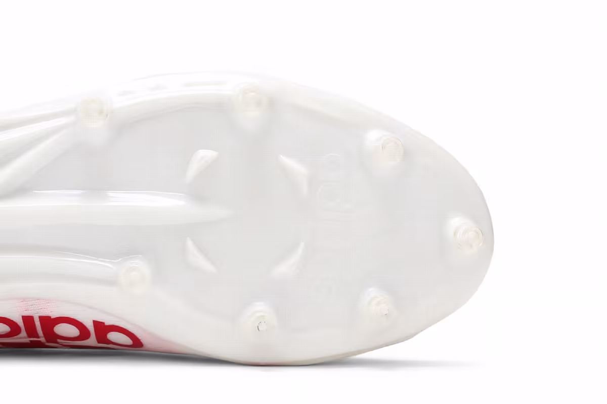 Adidas Adizero Cleat White Team Power Red, view 6