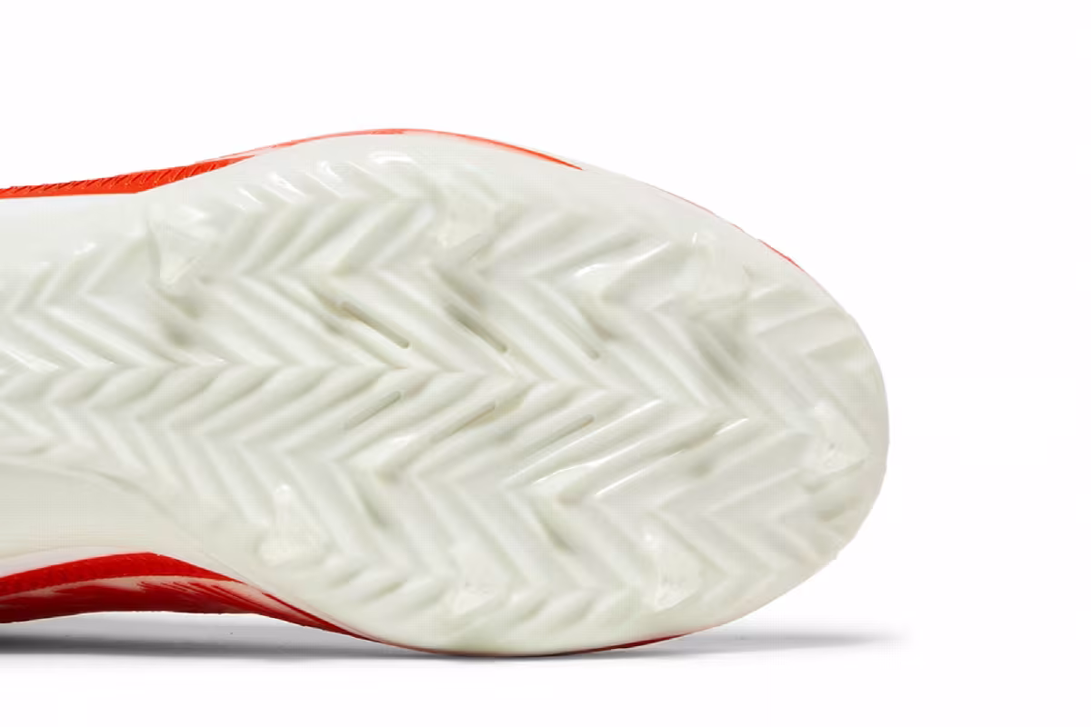 adidas Adizero Cleats White Orange, view 6