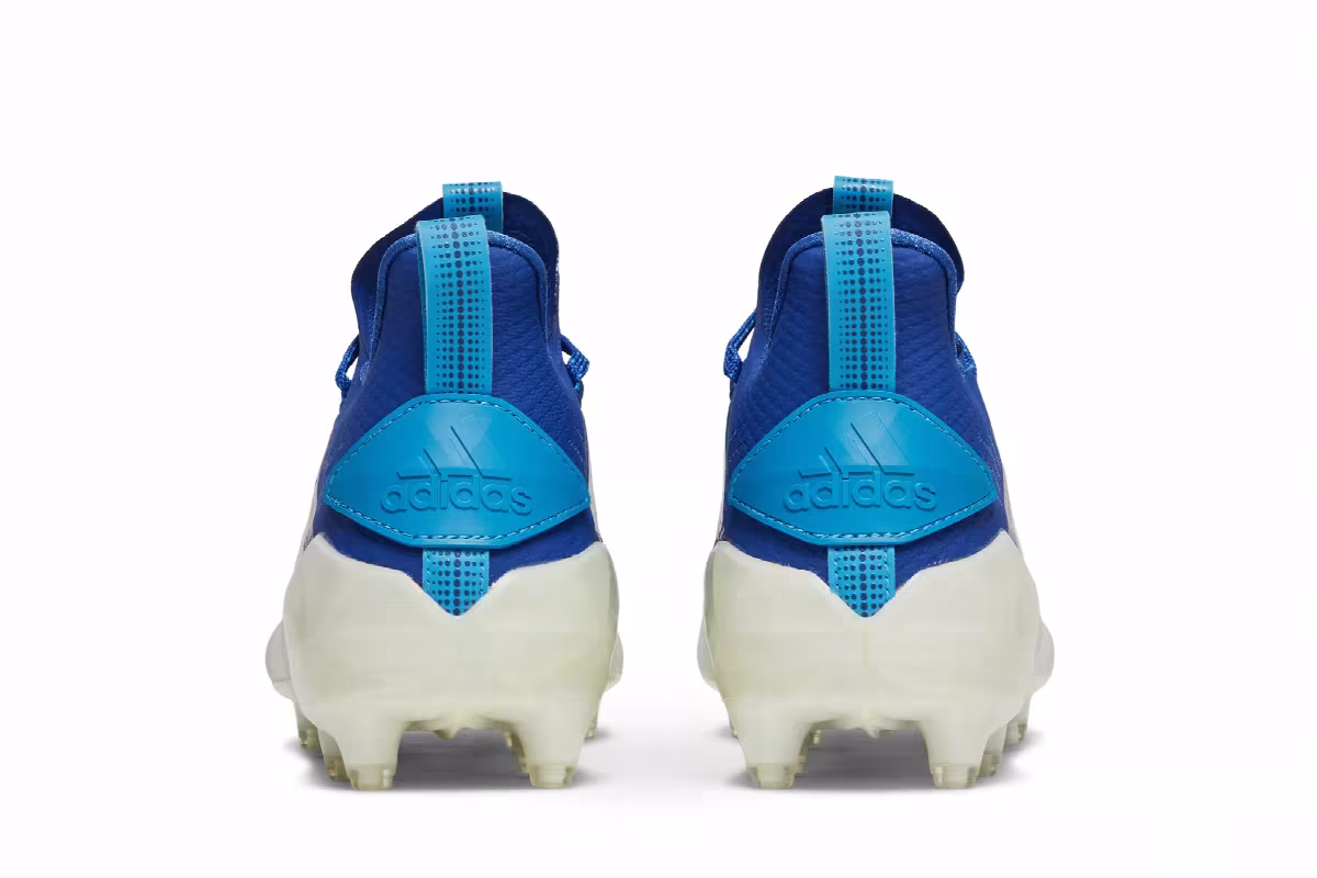 Adidas Adizero Cleat White Royal Blue, view 7