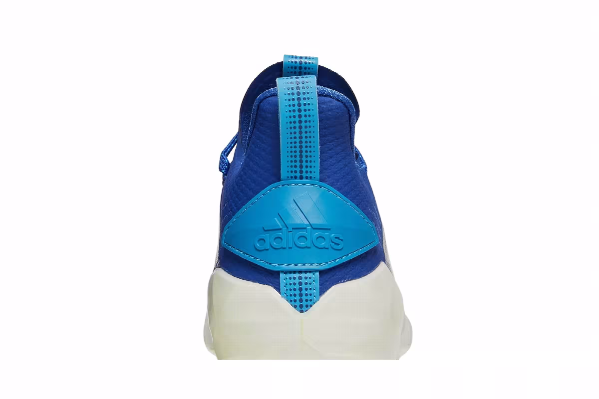 Adidas Adizero Cleat White Royal Blue, view 8