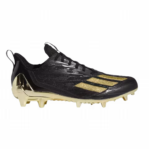 Adidas Adizero Cleat 'Black Gold Metallic'