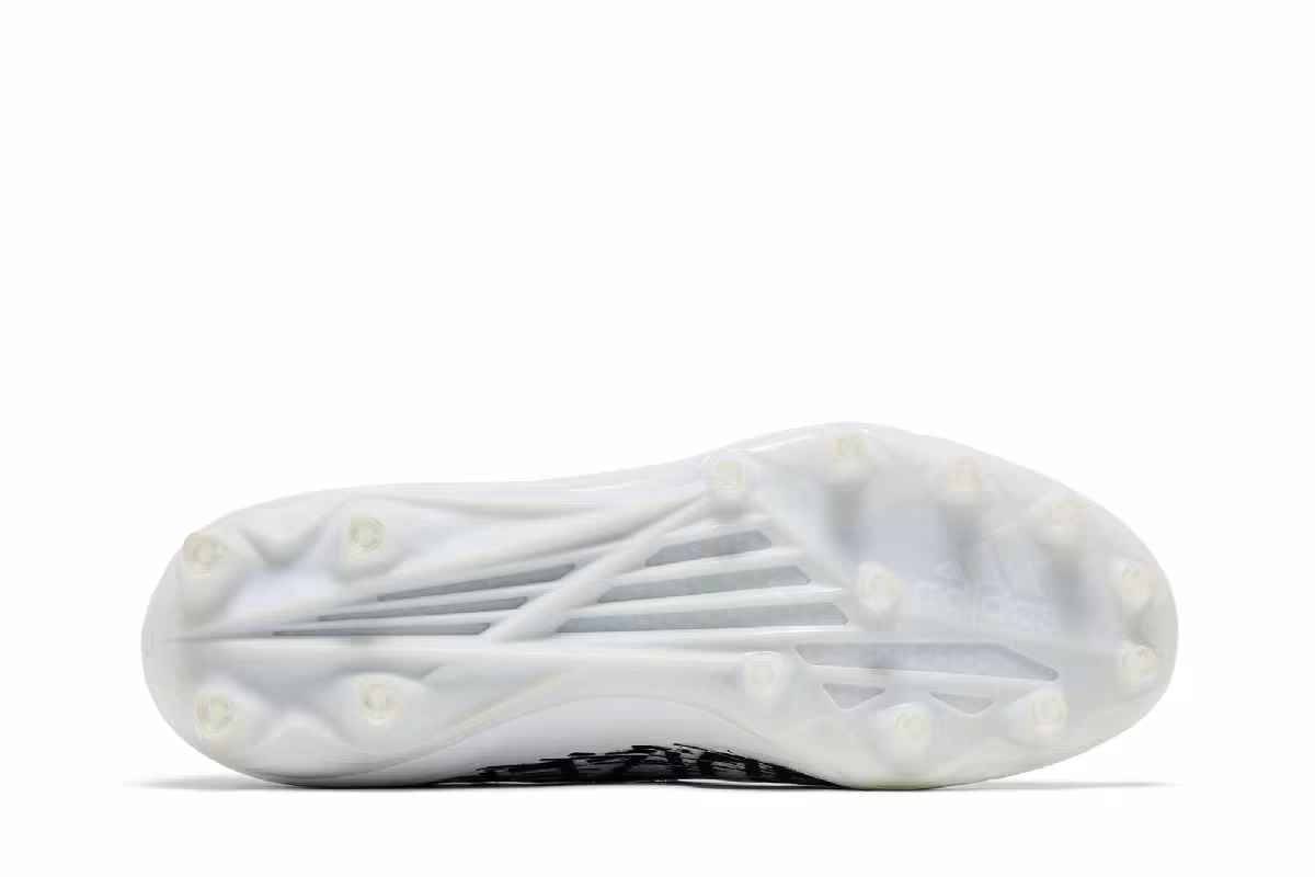 adidas Adizero Primeknit RFS Cleat White Black, view 5