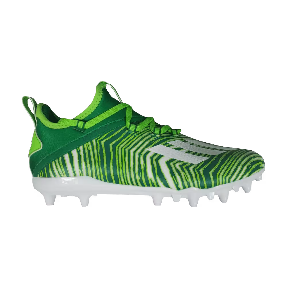 Adidas Adizero Cleat Zubas J Green Stripes
