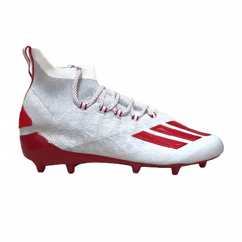 Adidas Adizero Primeknit Cleat 'Light Grey Red'