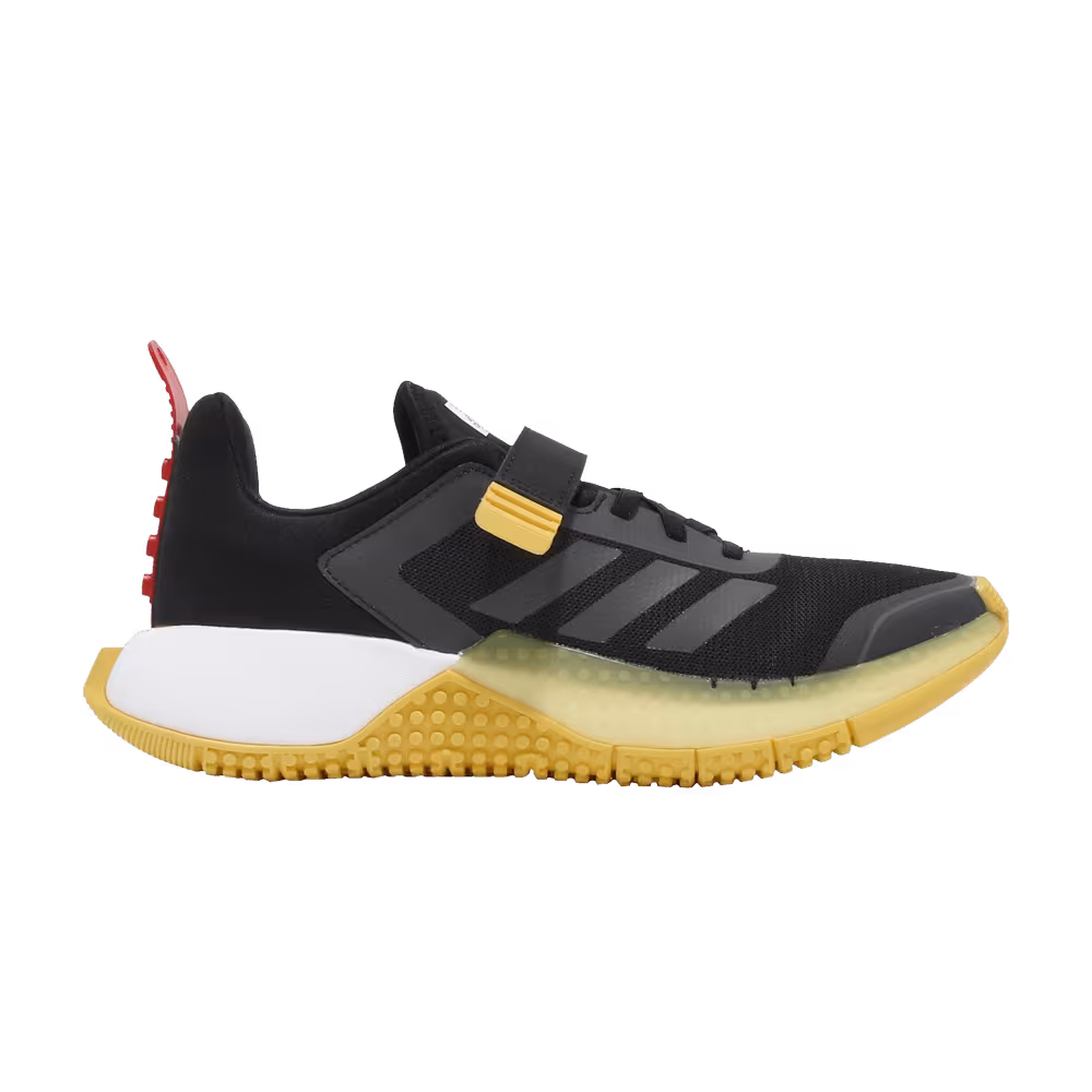 LEGO x adidas Sport Little Kid Black Yellow