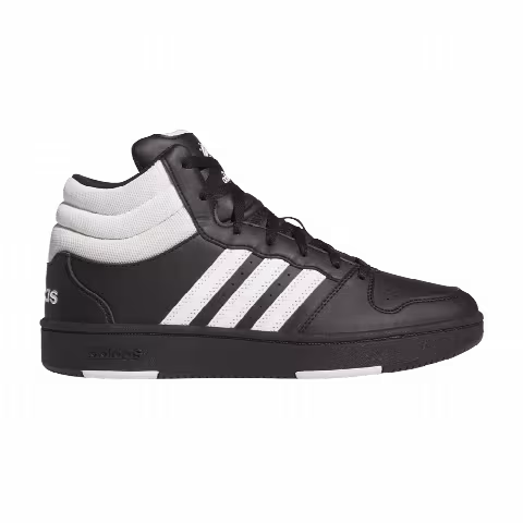 adidas Hoops Mid 'Core Black Cloud White Orbit Grey'