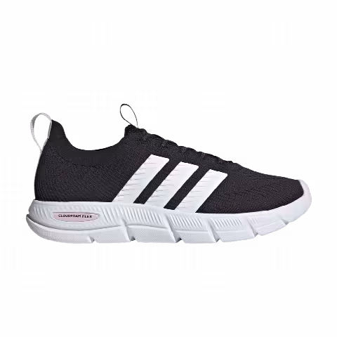 adidas Wmns Cloudfoam Flex Slounge 'Black Cloud White'