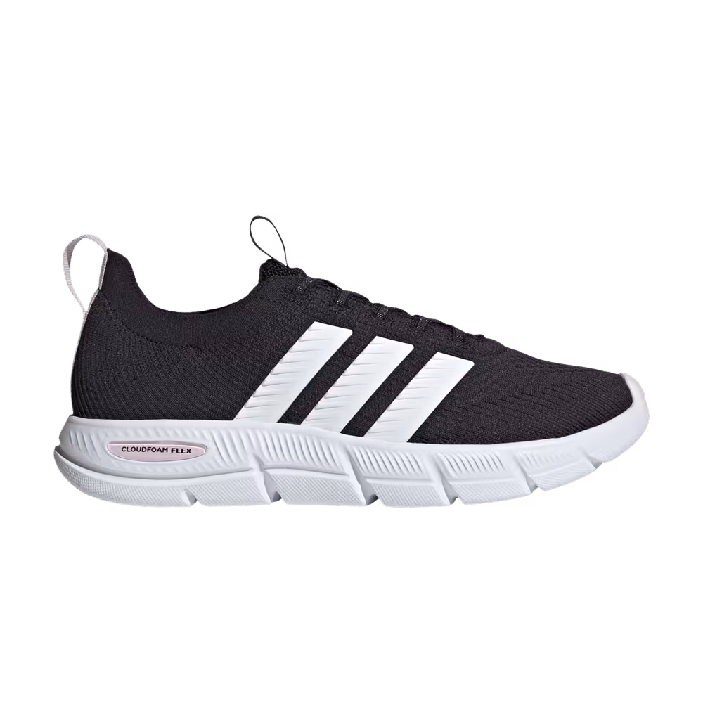 adidas Women's Cloudfoam Flex Slounge Black Cloud White