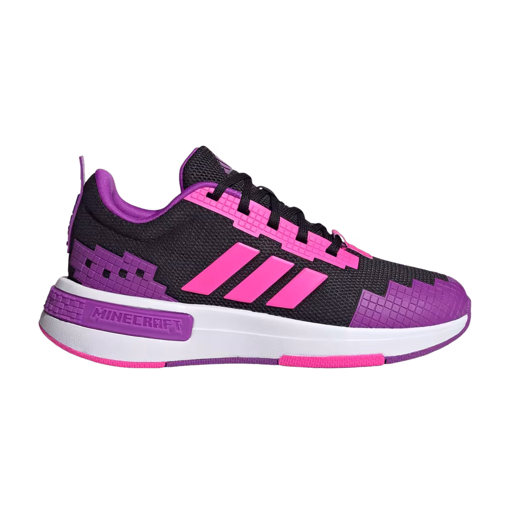 Minecraft x adidas Pro Junior Core Black/Solar Pink/Shock Purple
