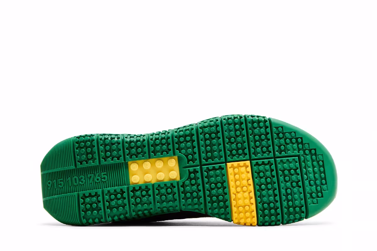 LEGO x adidas Sport J Black Green, view 5