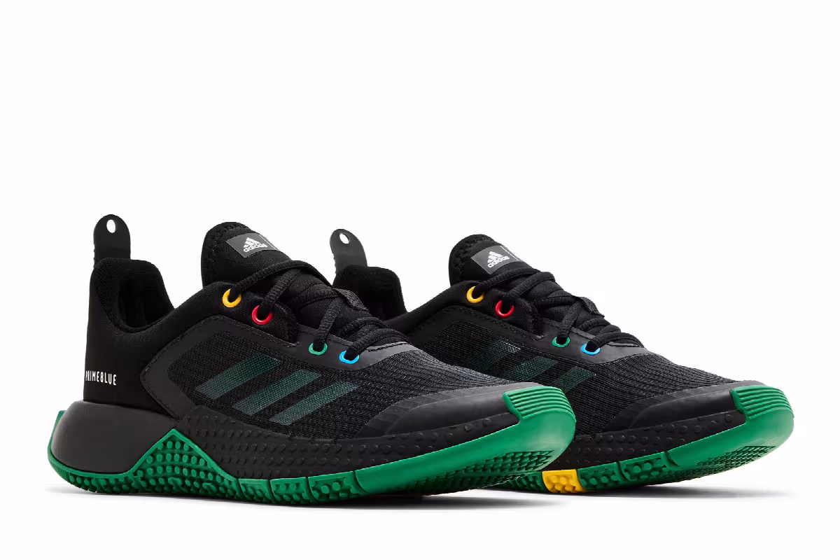 LEGO x adidas Sport J Black Green, view 9