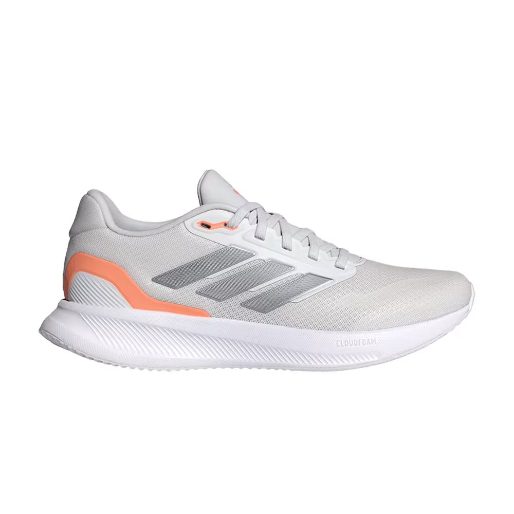 adidas Women's Runfalcon 5 Crystal White Iron Metallic Beam Orange