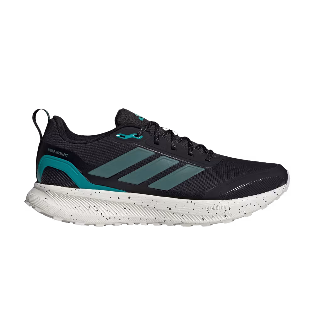 adidas Runfalcon 5 Trail Core Black Preloved Teal Pure Teal