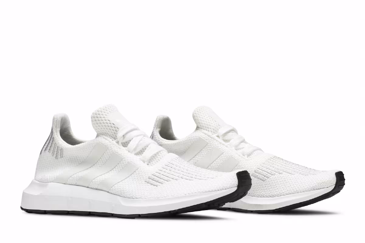 Adidas Swift Run J Crystal White, view 9