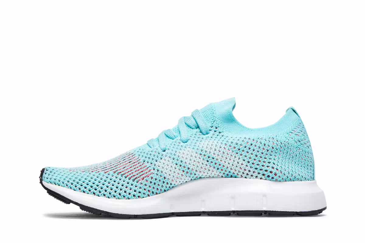 Adidas Women's Swift Run Primeknit Aqua, view 4