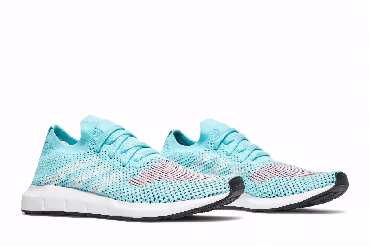 Adidas Women's Swift Run Primeknit Aqua, view 9