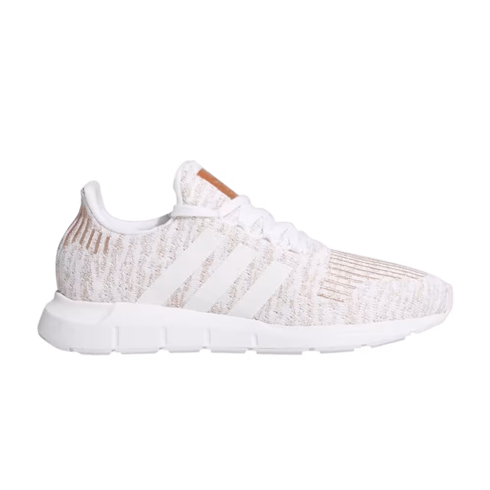 Adidas Women's Swift Run White Copper Metallic