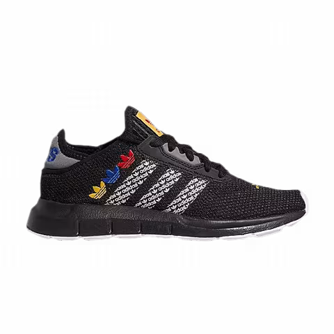 Adidas Swift Run X J 'Logo Print - Black'