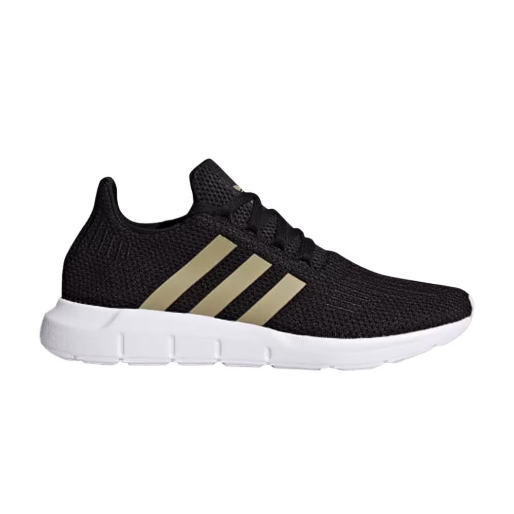 Adidas Women's Swift Run Black Tech Silver