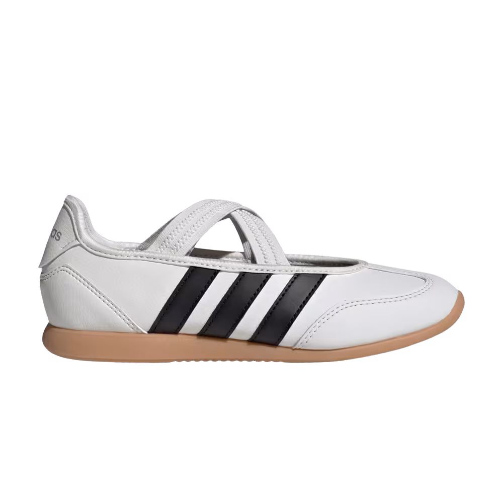 adidas Barreda Mary Jane J White Black Gum