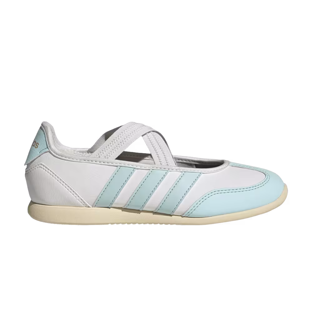 adidas Barreda Mary Jane J Core White Halo Mint Warm Vanilla