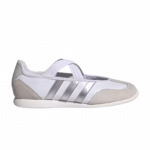 adidas Wmns Barreda Mary Jane 'Cloud White Silver Metallic Off White'