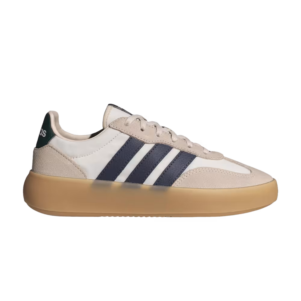adidas Barreda Decode Little Kid Off White Collegiate Navy Collegiate Green