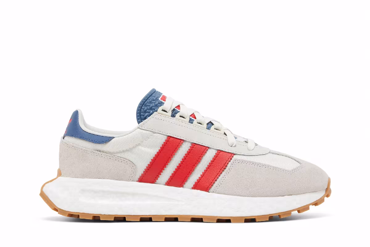 Adidas Retropy E5 Off White Vivid Red, view 2