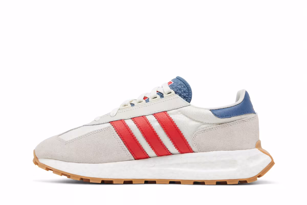 Adidas Retropy E5 Off White Vivid Red, view 4
