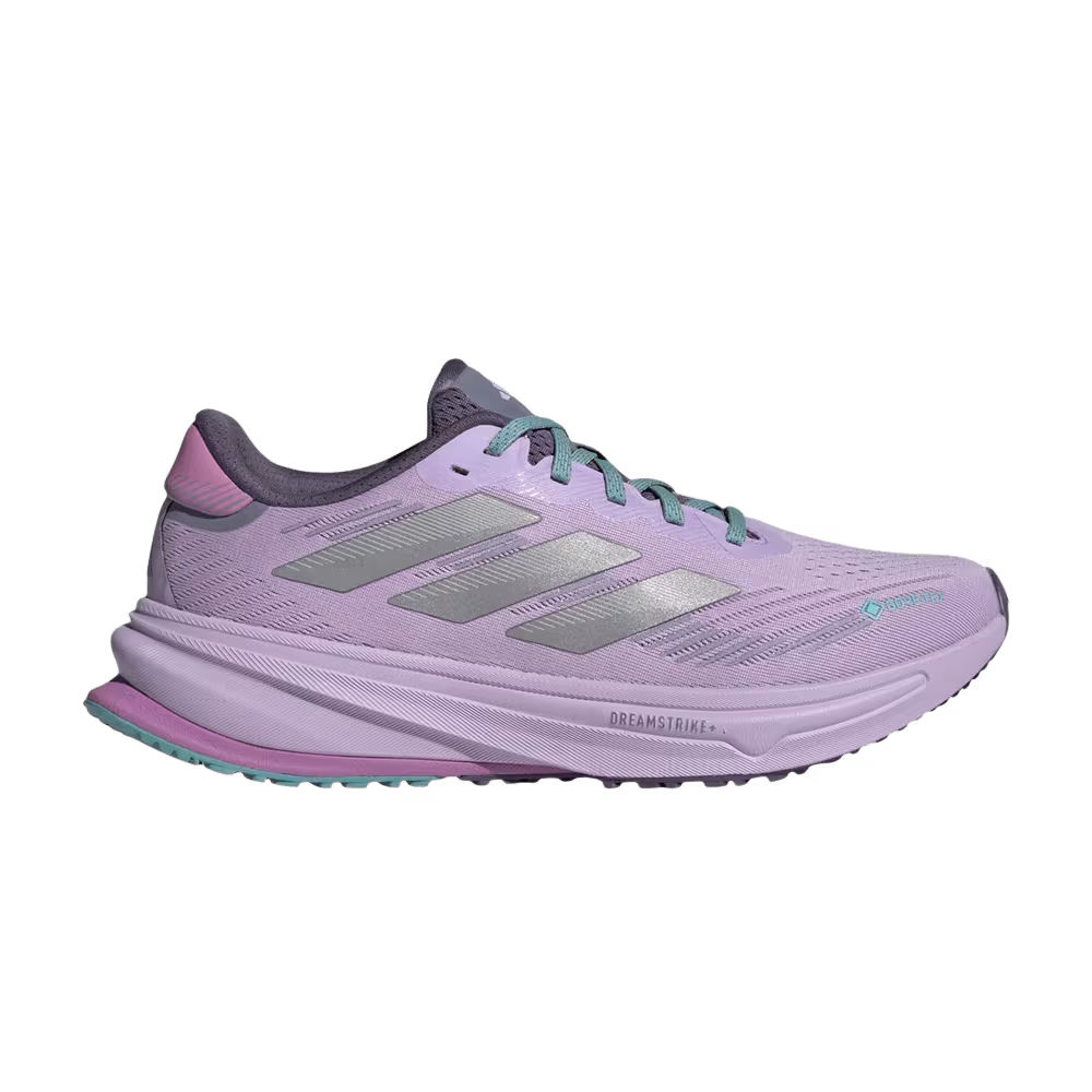 adidas Women's Supernova Rise GTX Powder Plum Silver Metal