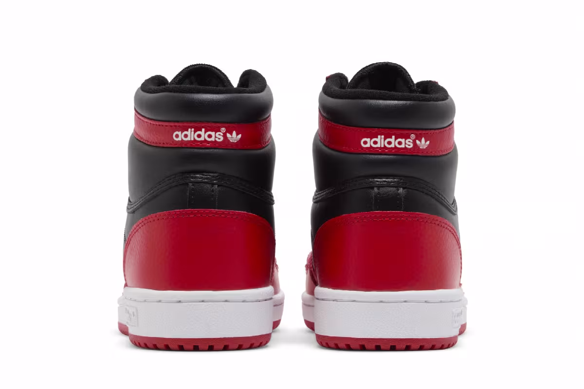 adidas Top Ten RB Vivid Red Black, view 7
