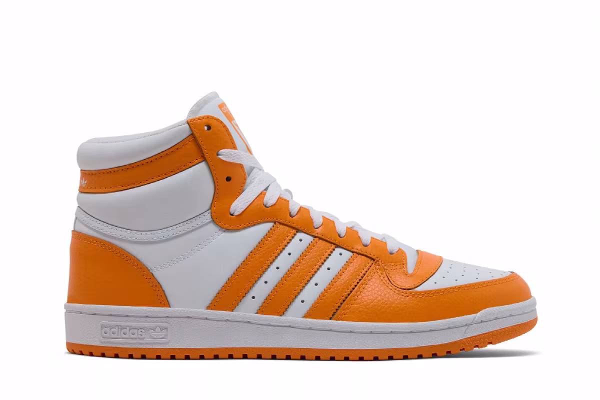 Adidas Top Ten RB White Orange, view 2