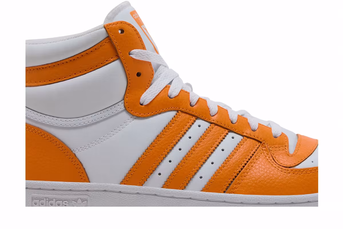 Adidas Top Ten RB White Orange, view 3
