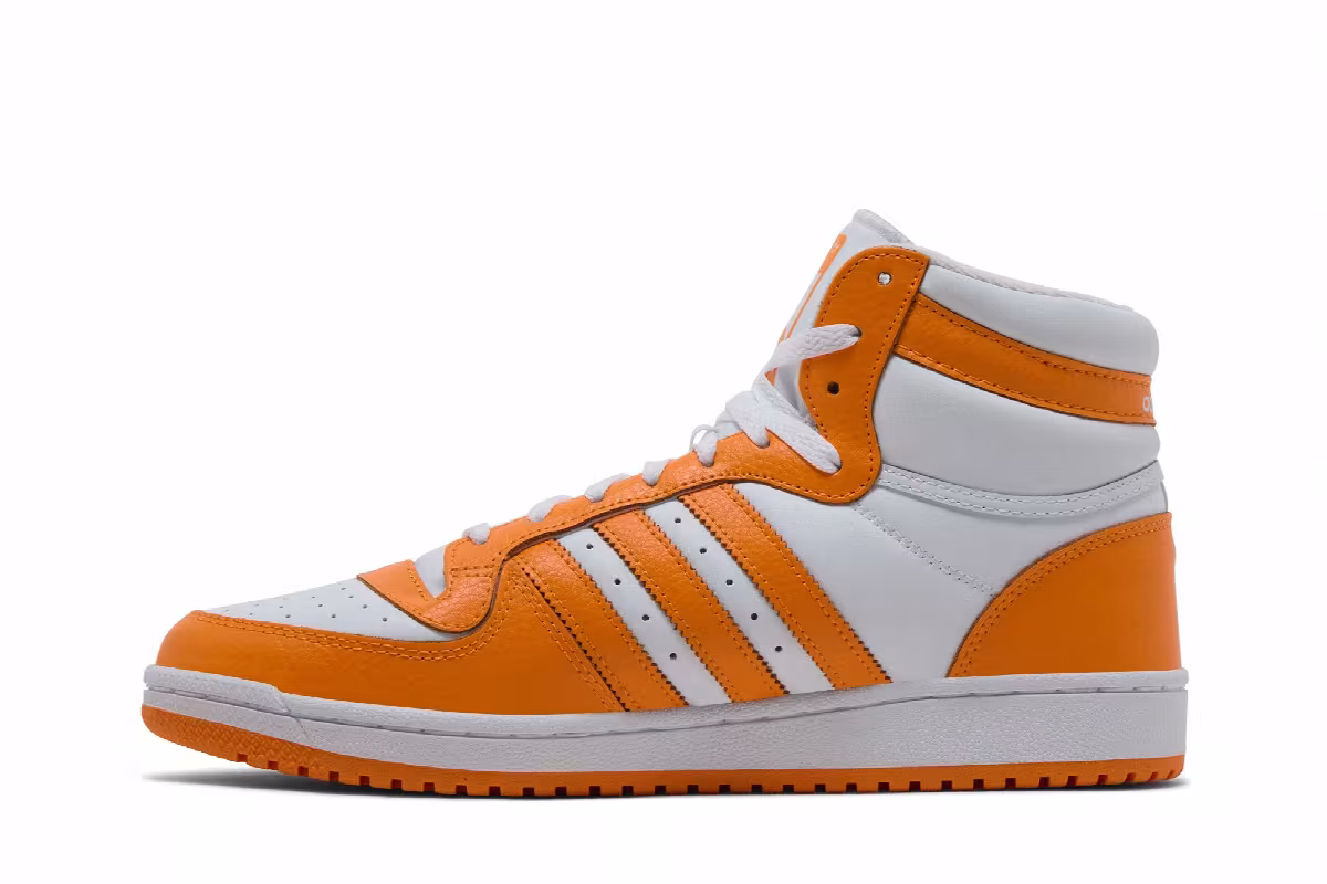 Adidas Top Ten RB White Orange, view 4