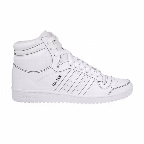 Adidas Top Ten Hi 'Triple White'