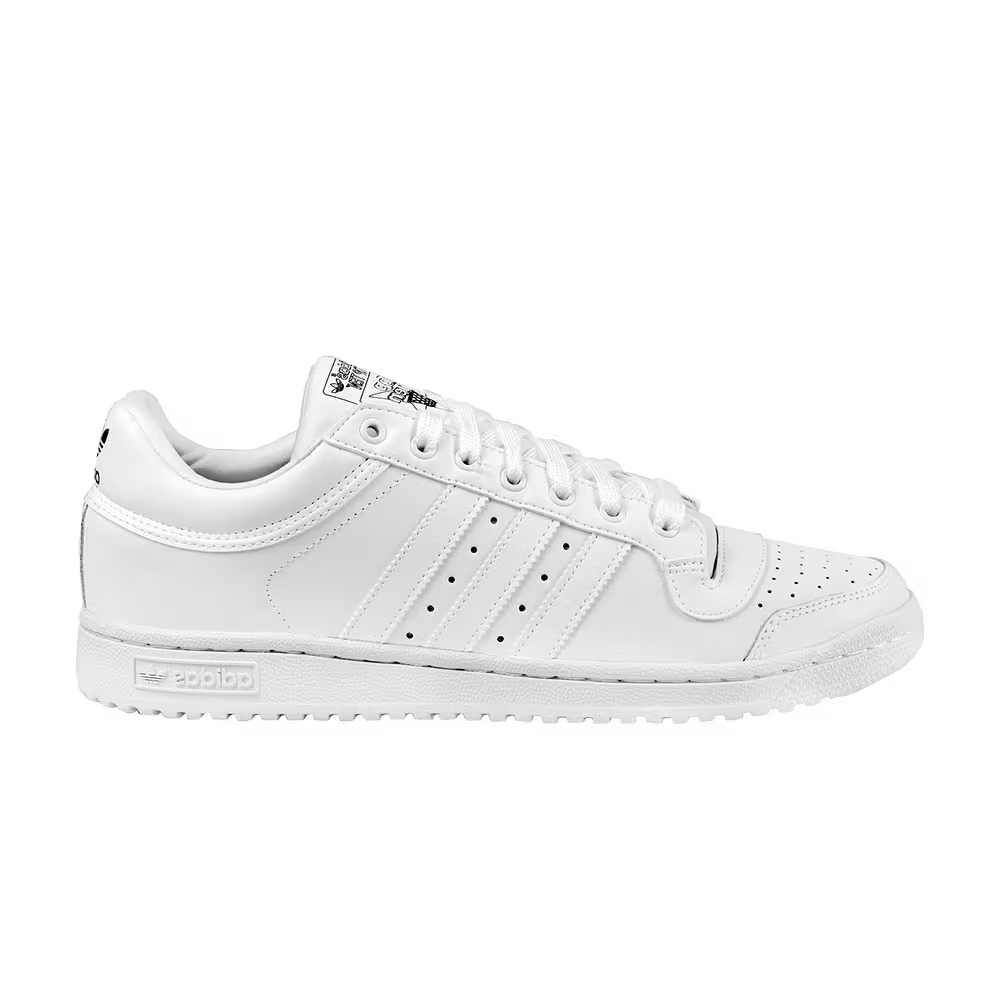 Adidas Top Ten Lo Triple White