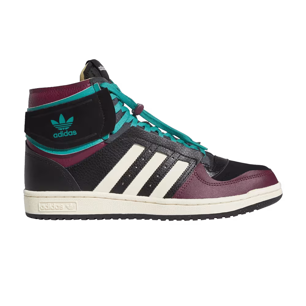 Adidas Top Ten DE Black Burgundy