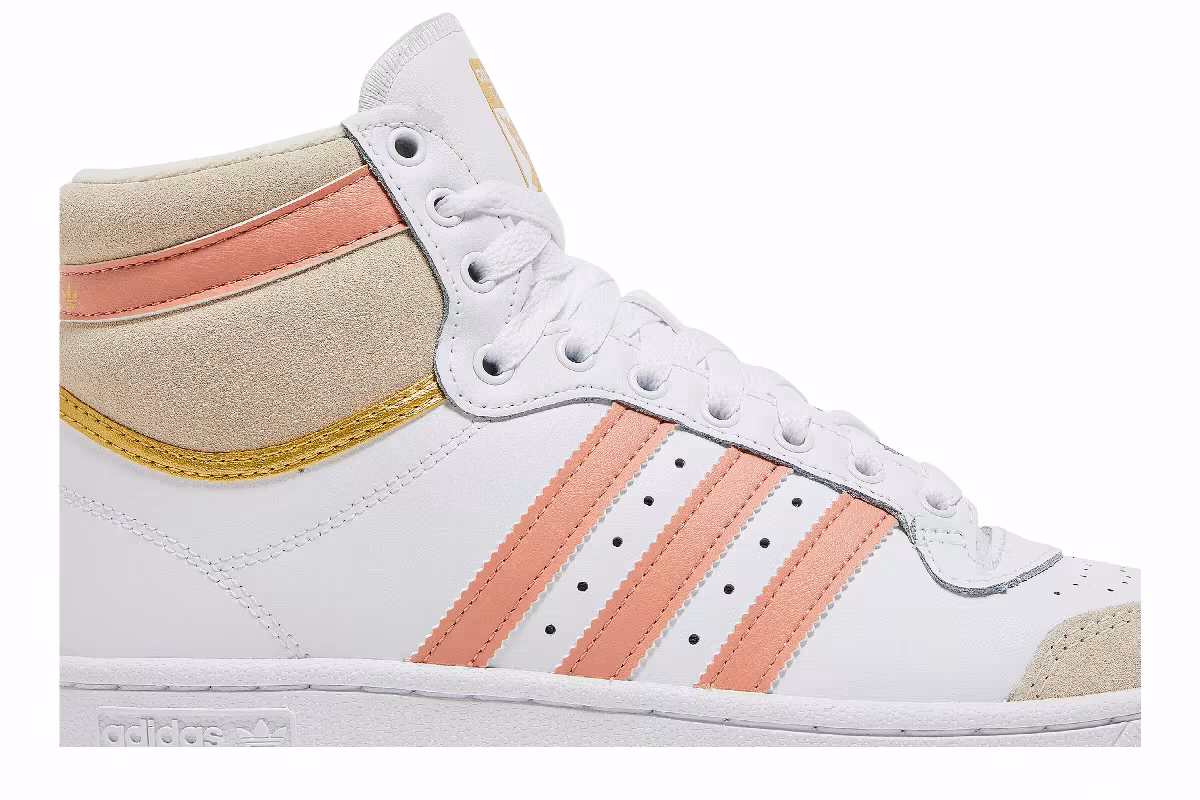 Adidas Women's Top Ten White Ambient Blush, view 3