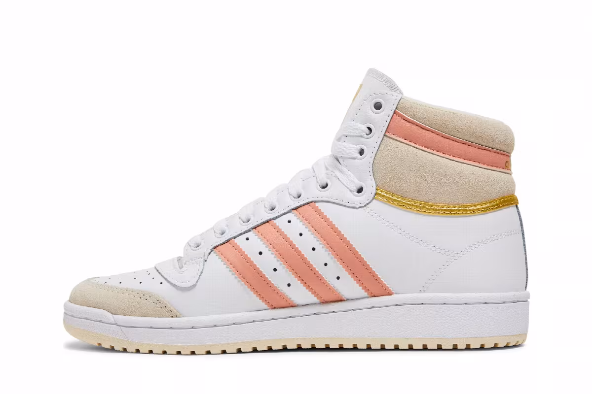 Adidas Women's Top Ten White Ambient Blush, view 4