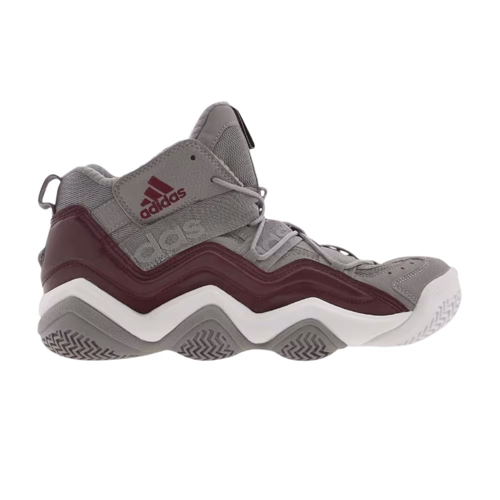 Adidas Top Ten 2000 Shift Grey Maroon