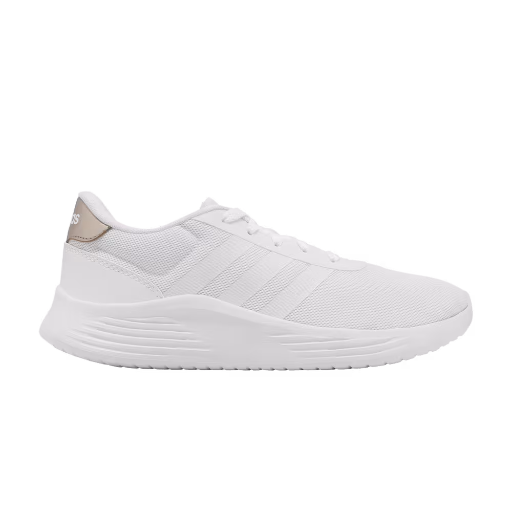 Adidas Women's Lite Racer 2.0 White Champagne Metallic
