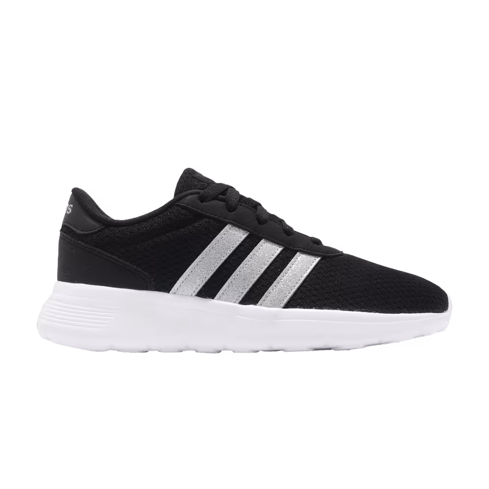 Adidas Lite Racer Black Silver Metallic