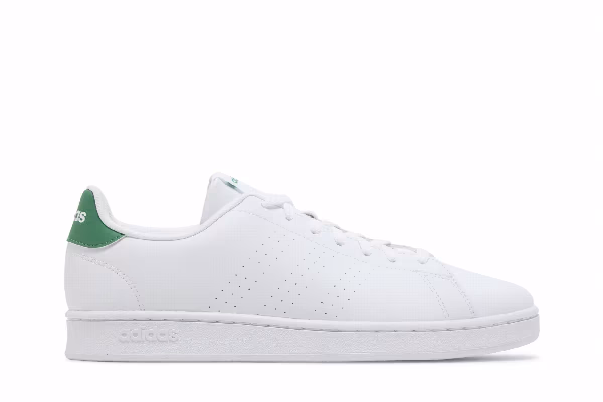 adidas Advantage White Green, view 2