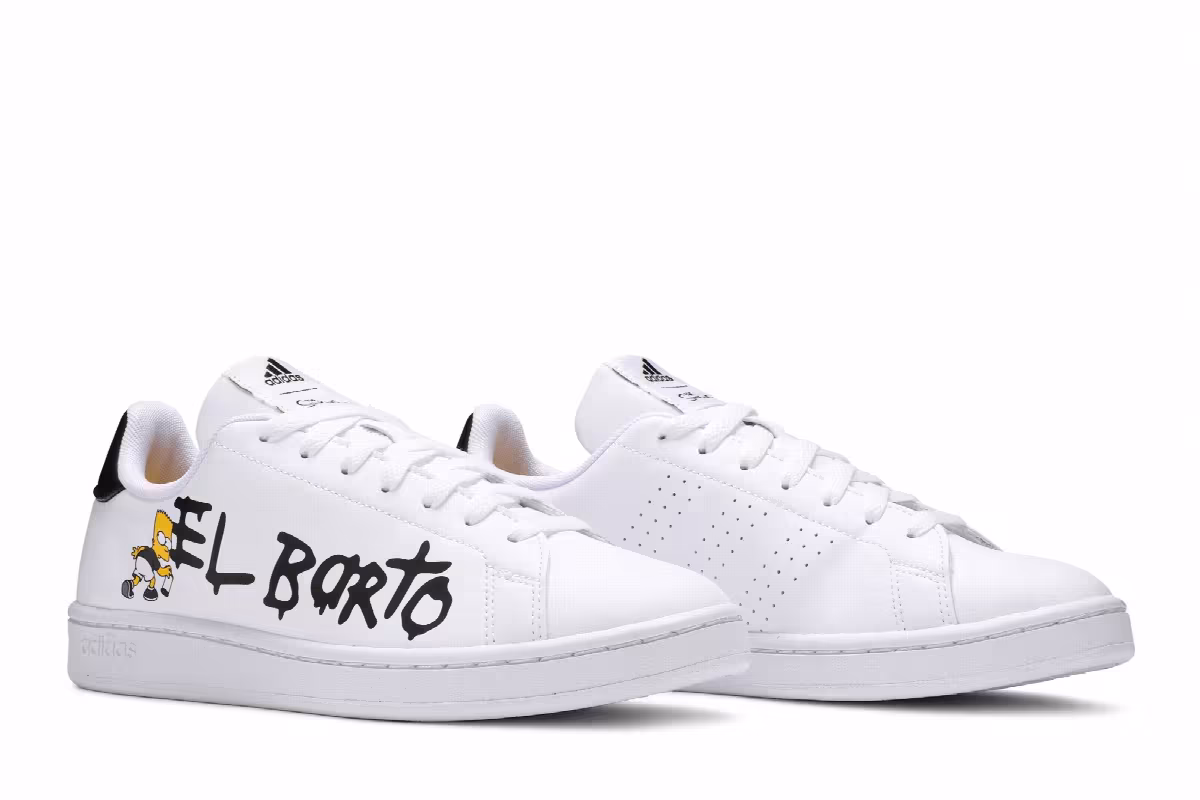 The Simpsons x adidas Advantage El Barto, view 9