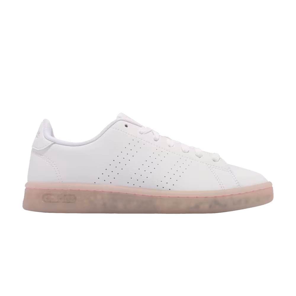 Adidas Women's Advantage White Clear Pink