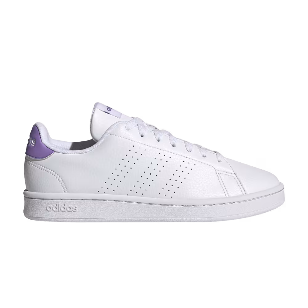 Adidas Women's Advantage White Violet Fusion